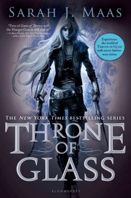 Cover for "Throne of Glass" by Sarah J. Maas