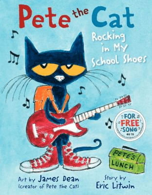 Bookcover for Pete the Cat: Rocking in My School Shoes