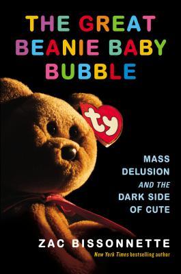the cover of the book featuring a teddy bear beanie baby and the iconic "TY" tag on the bear's ear