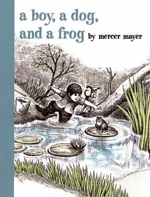 Cover of the book, A Boy, a Dog, and a Frog.