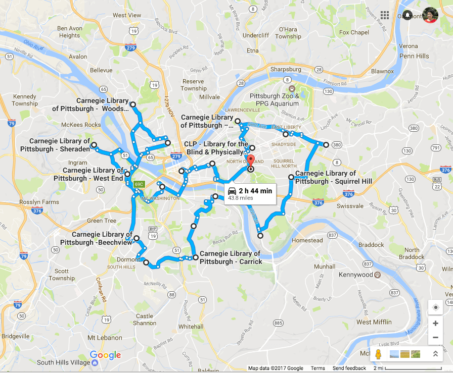 a google map of all the CLP locations