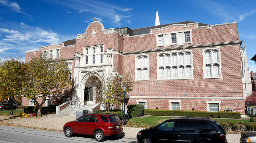 Exterior front entrance of CLP-Homewood