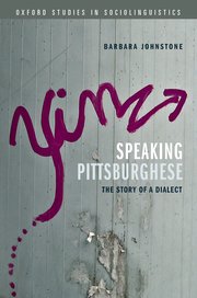 Cover art for Speaking Pittsburghese by Barbara Johnstone