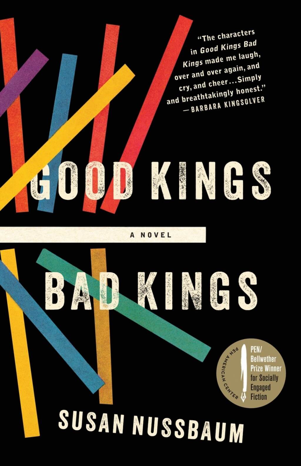 cover art of Good Kings, Bad Kings by Susan Nussbaum