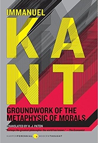 Cover of Kant's Groundwork of the Metaphysics of Morals