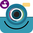 Icon for the Chatterpix app from Duck Duck Moose