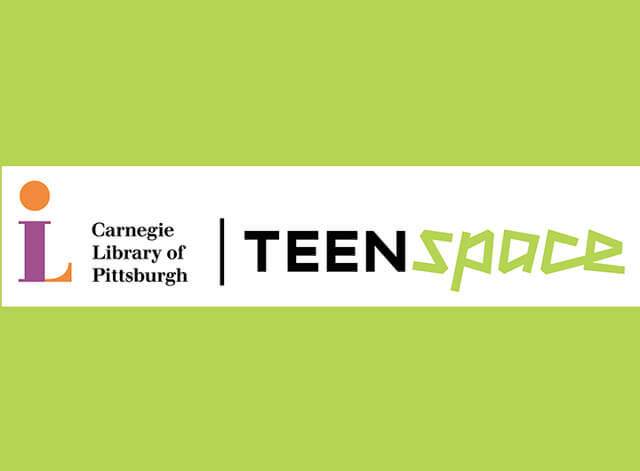 TeenSpace logo on a green background