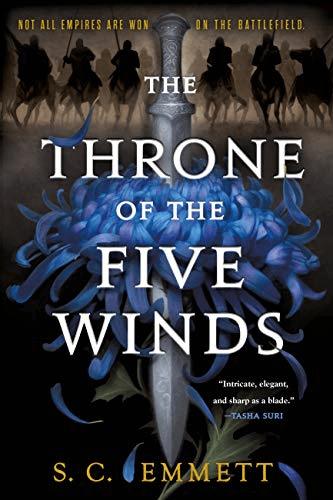 Book cover of The Throne of the Five Winds by S.C. Emmett