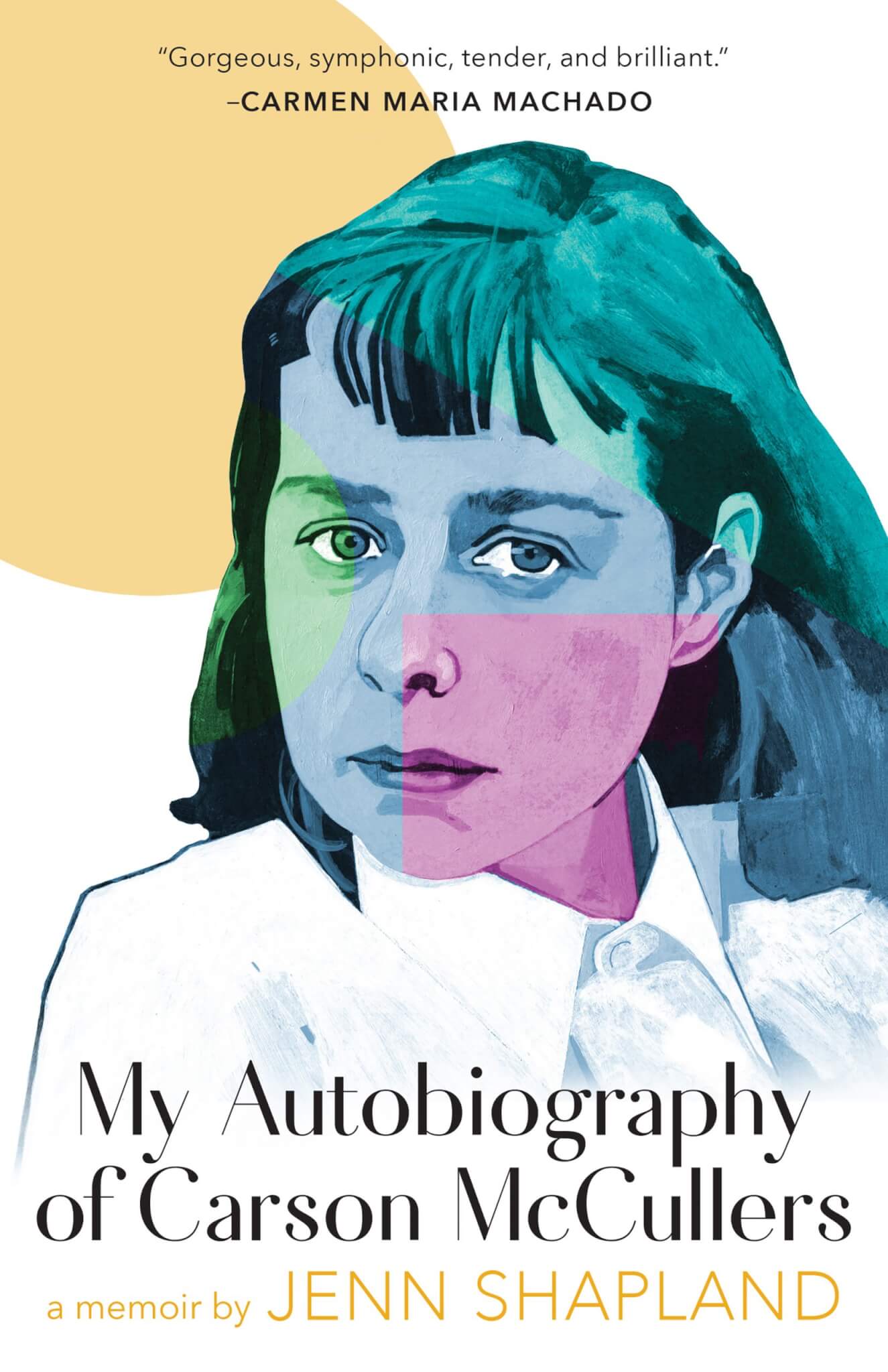 Cover art for My Autobiography of Carson McCullers.