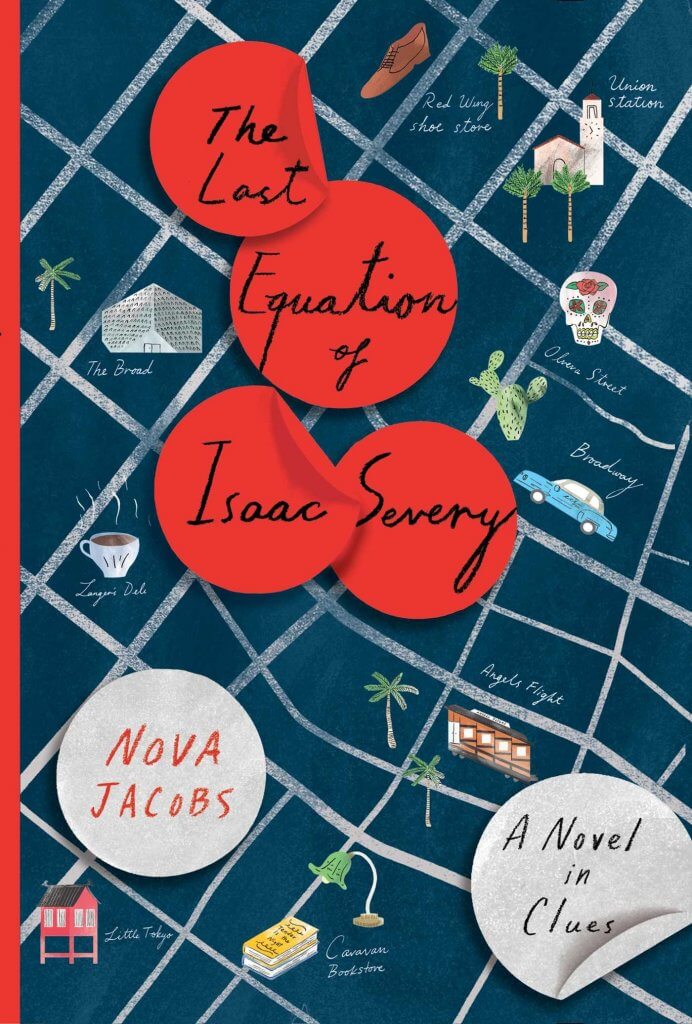 Book cover of The Last Equation of Isaac Severy by Nova Jacobs