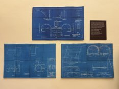 Blueprints of the Liberty Tunnel.